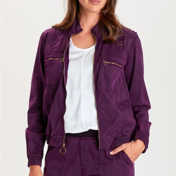 XCVI QUINN BOMBER in MESMERIC - Picture 1 of 8